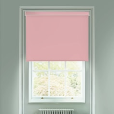 Coquette Pink Electric Blackout Roller Blind