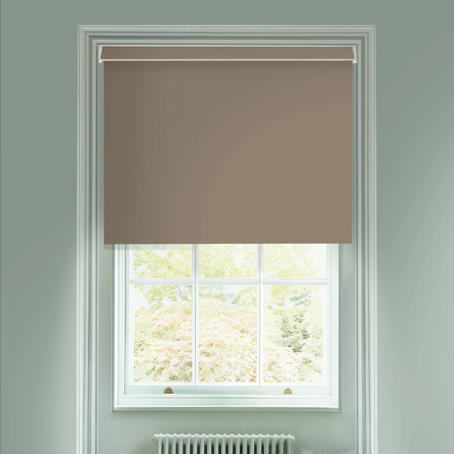 Wet Cement Daylight Electric Roller Blind