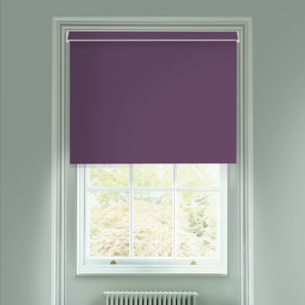 Orchid Purple Daylight Electric Roller Blind
