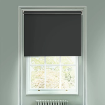 Scuttle Black Daylight Electric Roller Blind