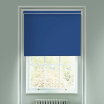 Lake Blue Daylight Electric Roller Blind