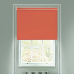 Arancia Orange Electric Blackout Roller Blind