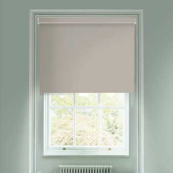 Weathered Grey Daylight Electric Roller Blind