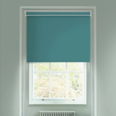 Patina Teal Daylight Electric Roller Blind