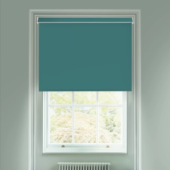 Patina Teal Electric Daylight Roller Blind Patina Teal Electric Daylight Roller Blind