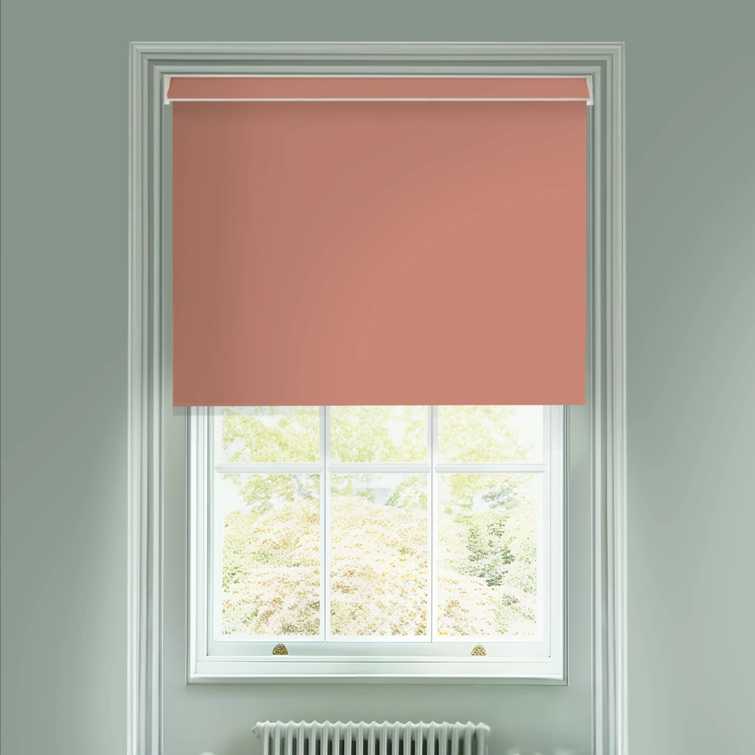 Grilled Peach Daylight Electric Roller Blind