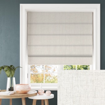 Opulence Iceberg Blackout Electric Roman Blind
