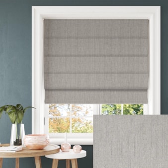 Tribeca Steel Blackout Electric Roman Blind